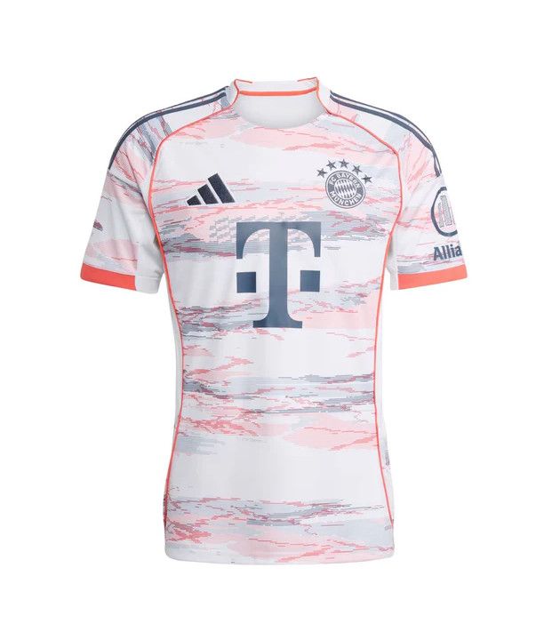 FC BAYERN MUNICH SOCCER JERSEY REPLICA AWAY 25-26 WHITE
