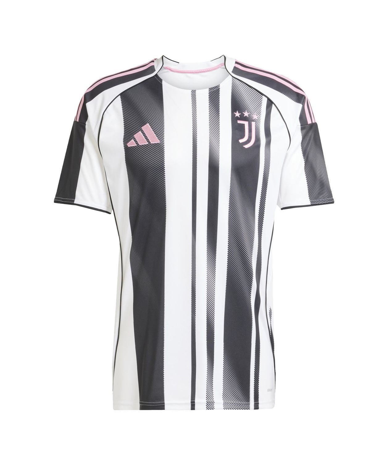 JUVENTUS SOCCER JERSEY REPLICA HOME 2025-26 BLACK/WHITE