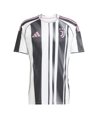 JUVENTUS SOCCER JERSEY REPLICA HOME 2025-26 BLACK/WHITE