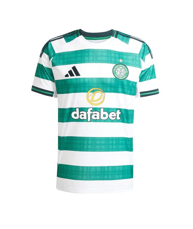 GLASGOW CELTIC FC SOCCER JERSEY REPLICA HOME 25-26 GREEN/WHITE