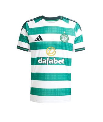 GLASGOW CELTIC FC SOCCER JERSEY REPLICA HOME 25-26 GREEN/WHITE