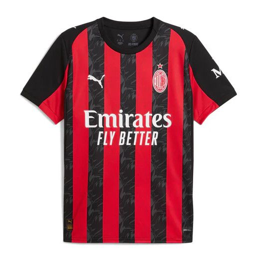 AC MILAN SOCCER JERSEY HOME REPLICA 25-26
