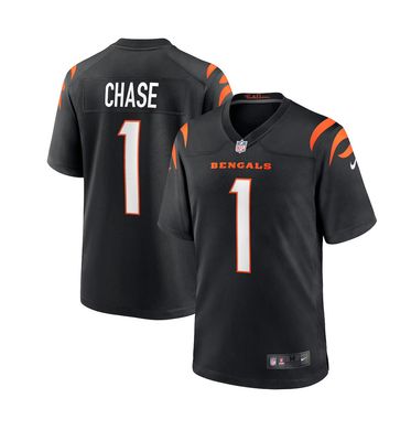 CINCINNATI BENGALS NFL MAILLOT DE MATCH #1 CHASE NOIR