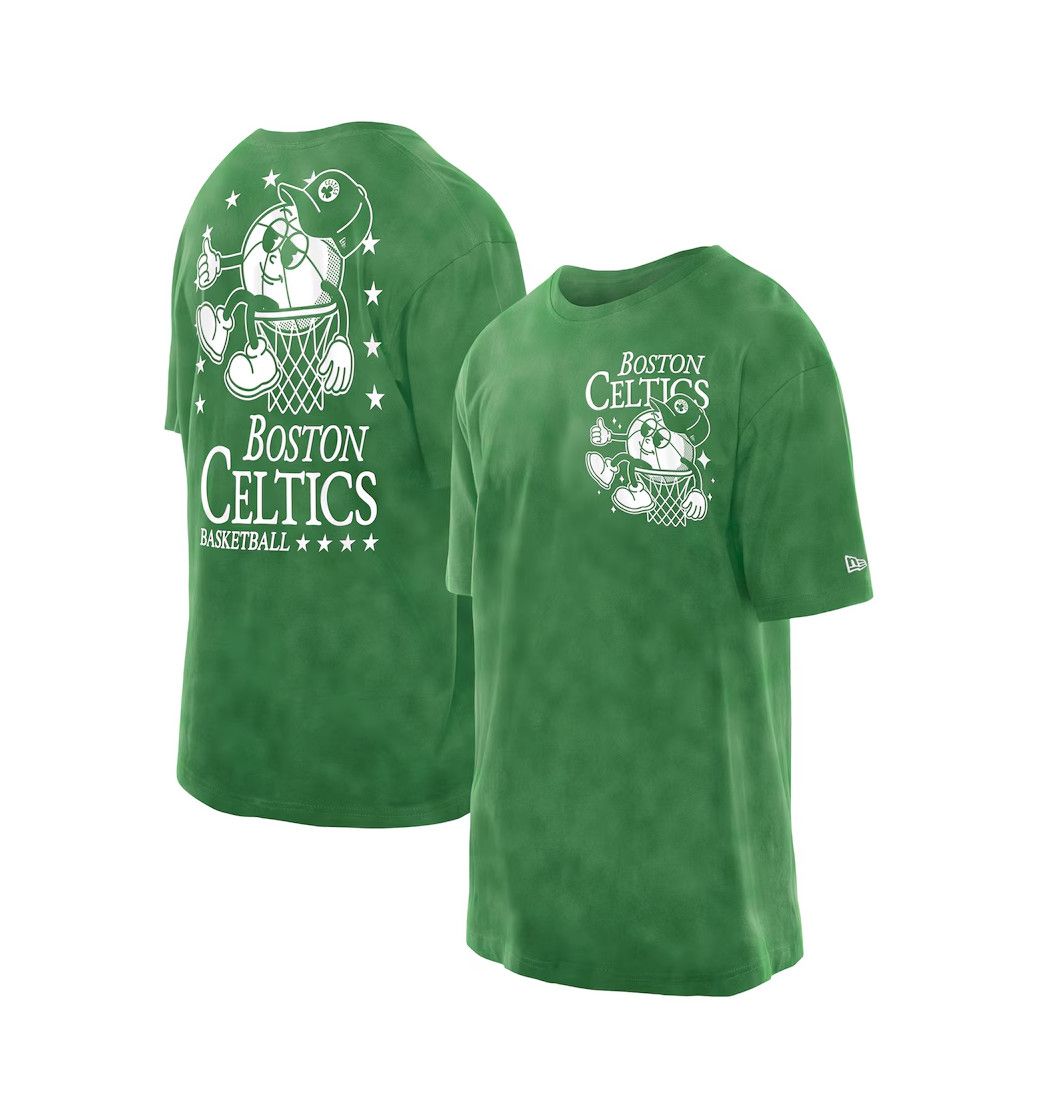 BOSTON CELTICS NBA TSHIRT WASHED OUT GREEN