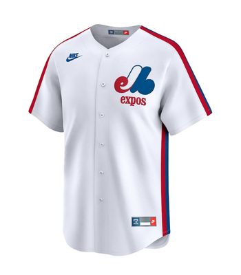 MONTREAL EXPOS MLB JERSEY RETRO WHITE