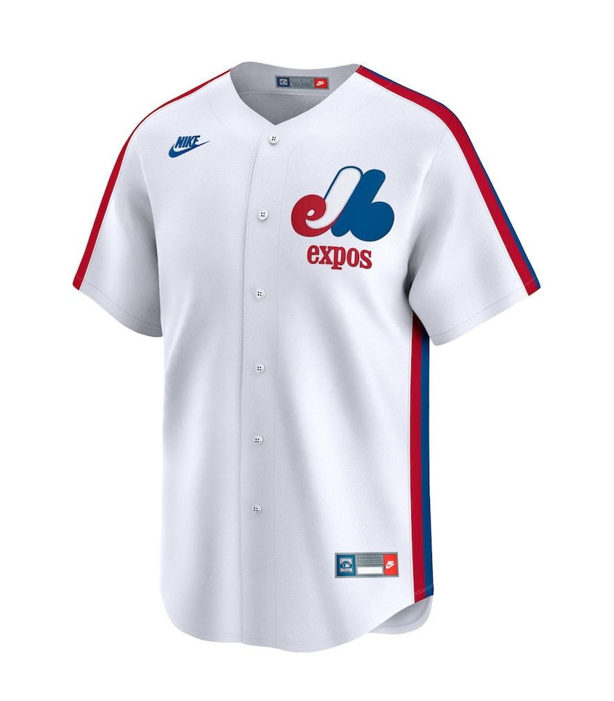 MONTREAL EXPOS MLB JERSEY RETRO WHITE