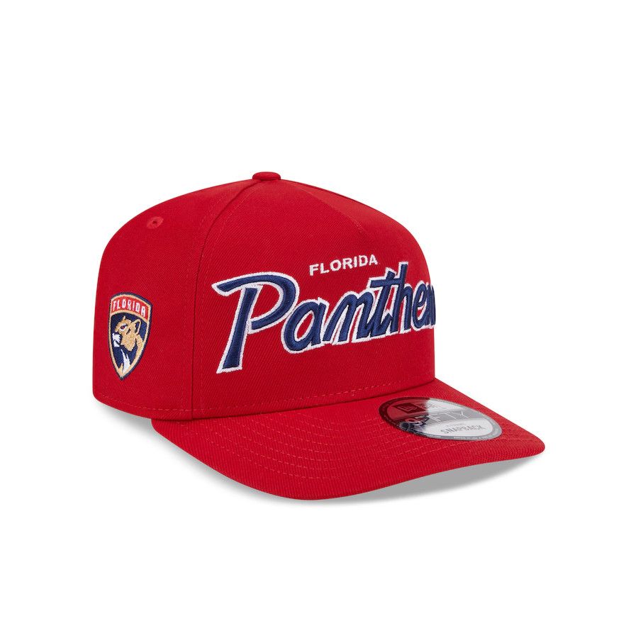 FLORIDA PANTHERS NHL CAP 9FIFTY POLY SCRIPT RED