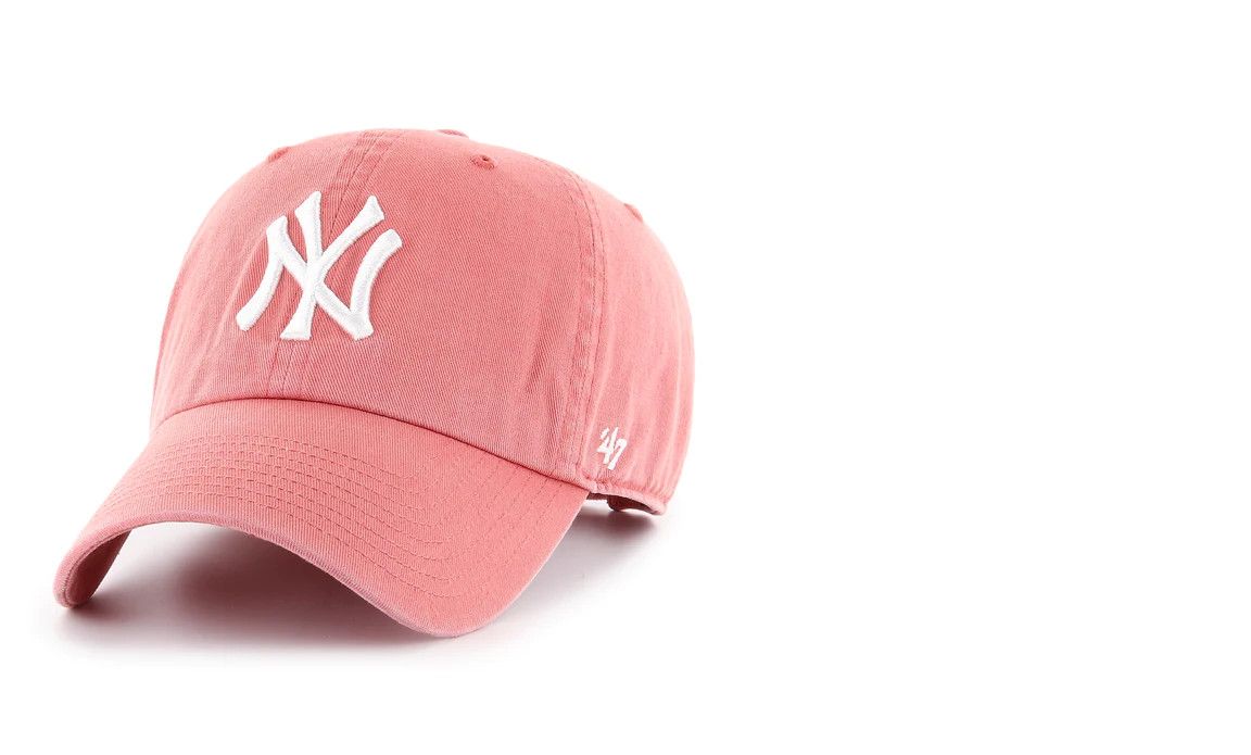 NEW YORK YANKEES MLB CAP  CLEAN UP CORAL , Size: OS