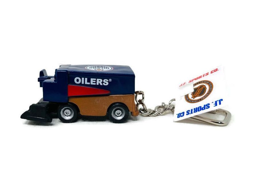 EDMONTON OILERS NHL ZAMBONI KEYCHAIN