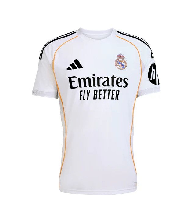 REAL MADRID SOCCER JERSEY HOME 2025-26 WHITE