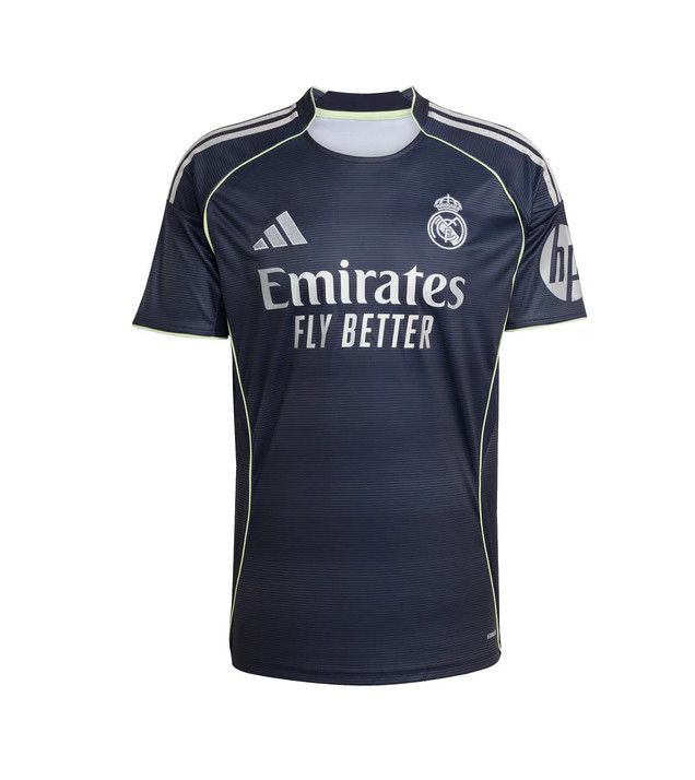 REAL MADRID SOCCER JERSEY AWAY 2025-26 GREY