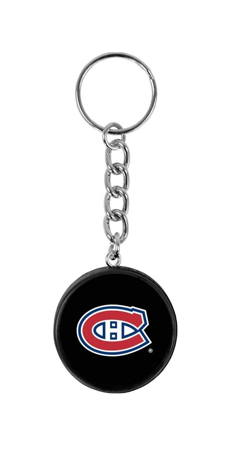 MONTREAL CANADIENS NHL PUCK KEYCHAIN