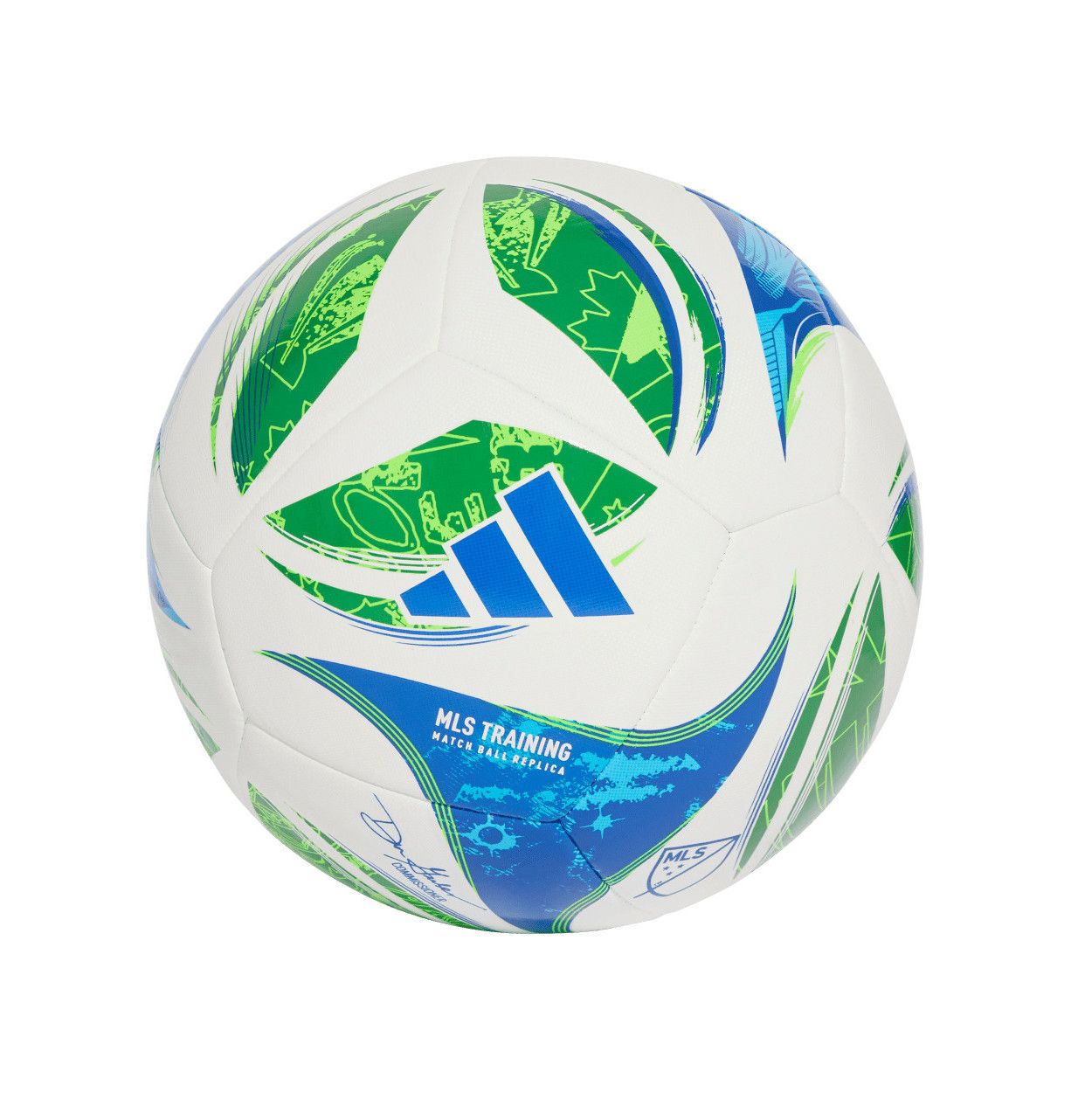 ADIDAS BALLON SOCCER MLS TRAINING 25 WHITE