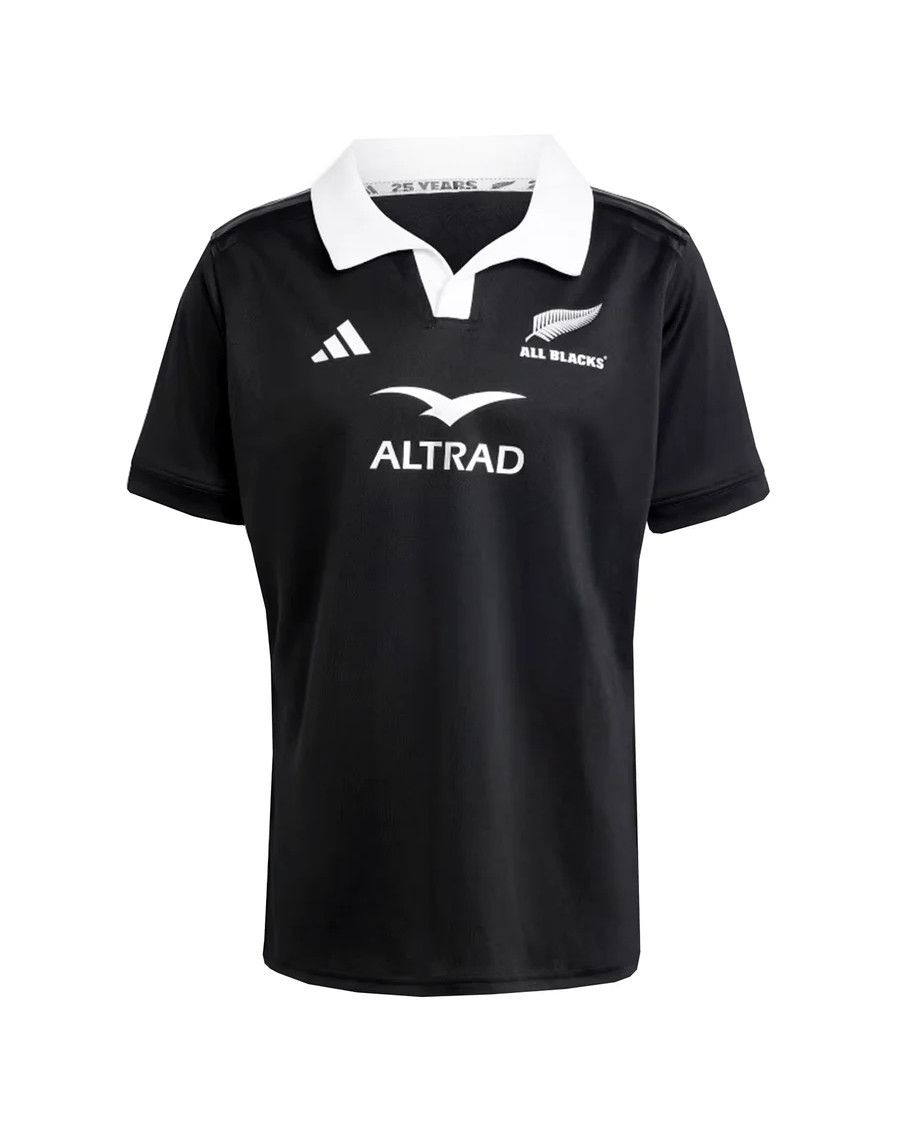 NEW ZEALAND ALL BLACKS RUGBY JERSEY HOME AUTHENTIC 24-25 BLACK