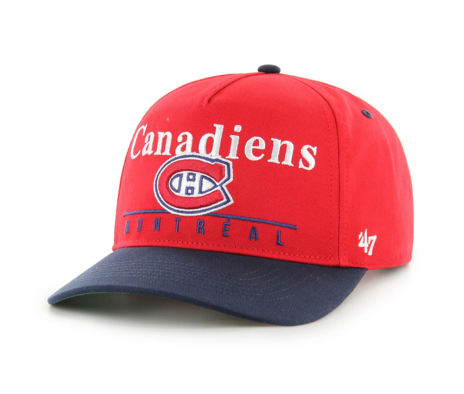 MONTREAL CANADIENS NHL CAP 47&#39; SUPER HITCH RED-NAVY