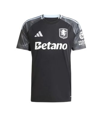 ASTON VILLA SOCCER JERSEY REPLICA AWAY 25-26 BLACK