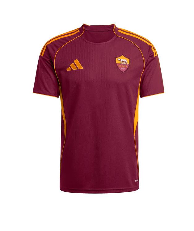 AS ROMA SOCCER JERSEY REPLICA HOME 25-26 BURGUNDY