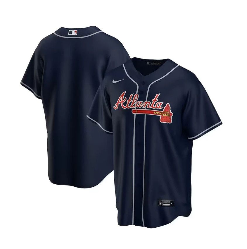 ATLANTA BRAVES MLB JERSEY REPLICA DARK NAVY