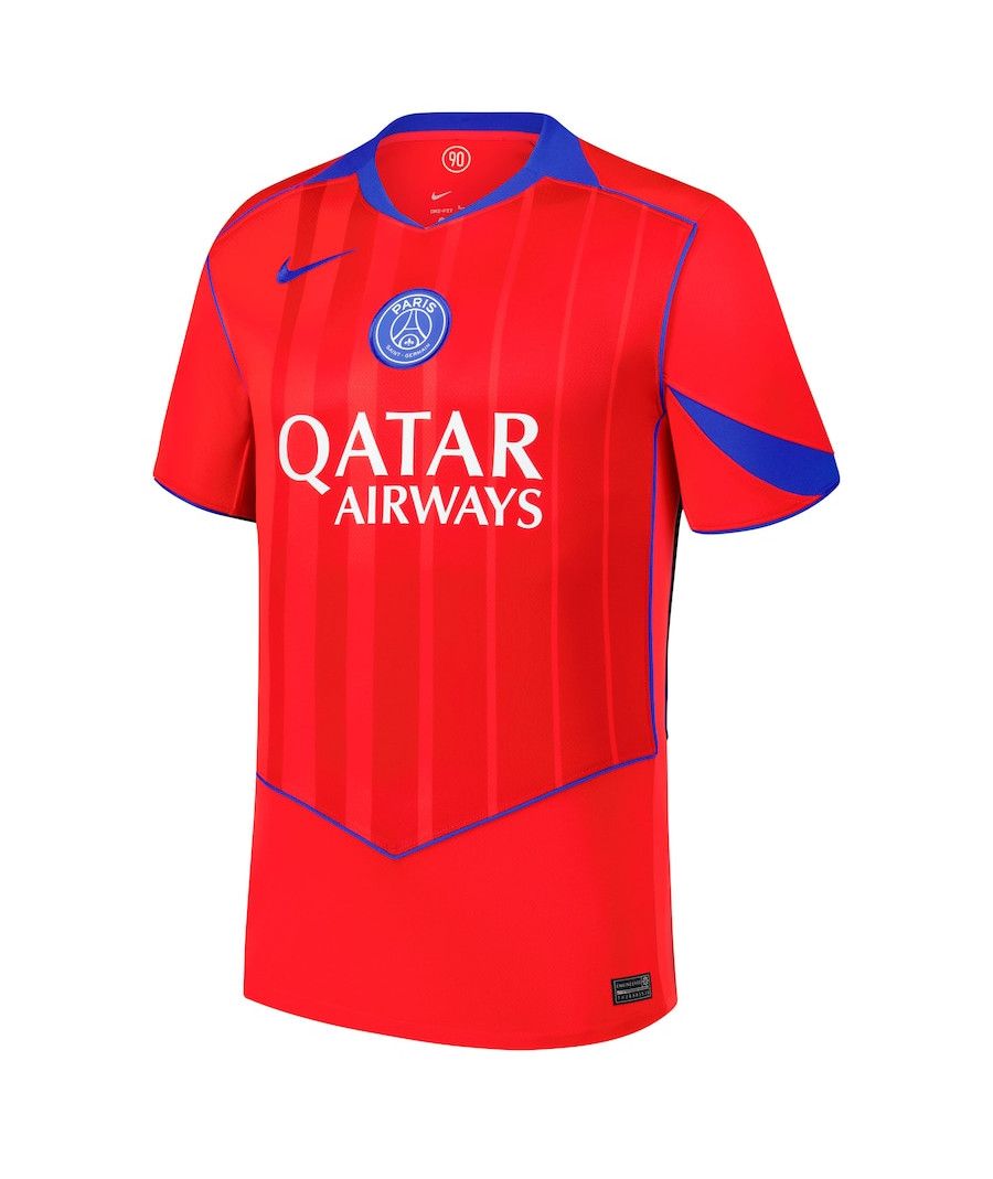 PARIS SAINT-GERMAIN SOCCER JERSEY REPLICA THIRD 25-26 RED