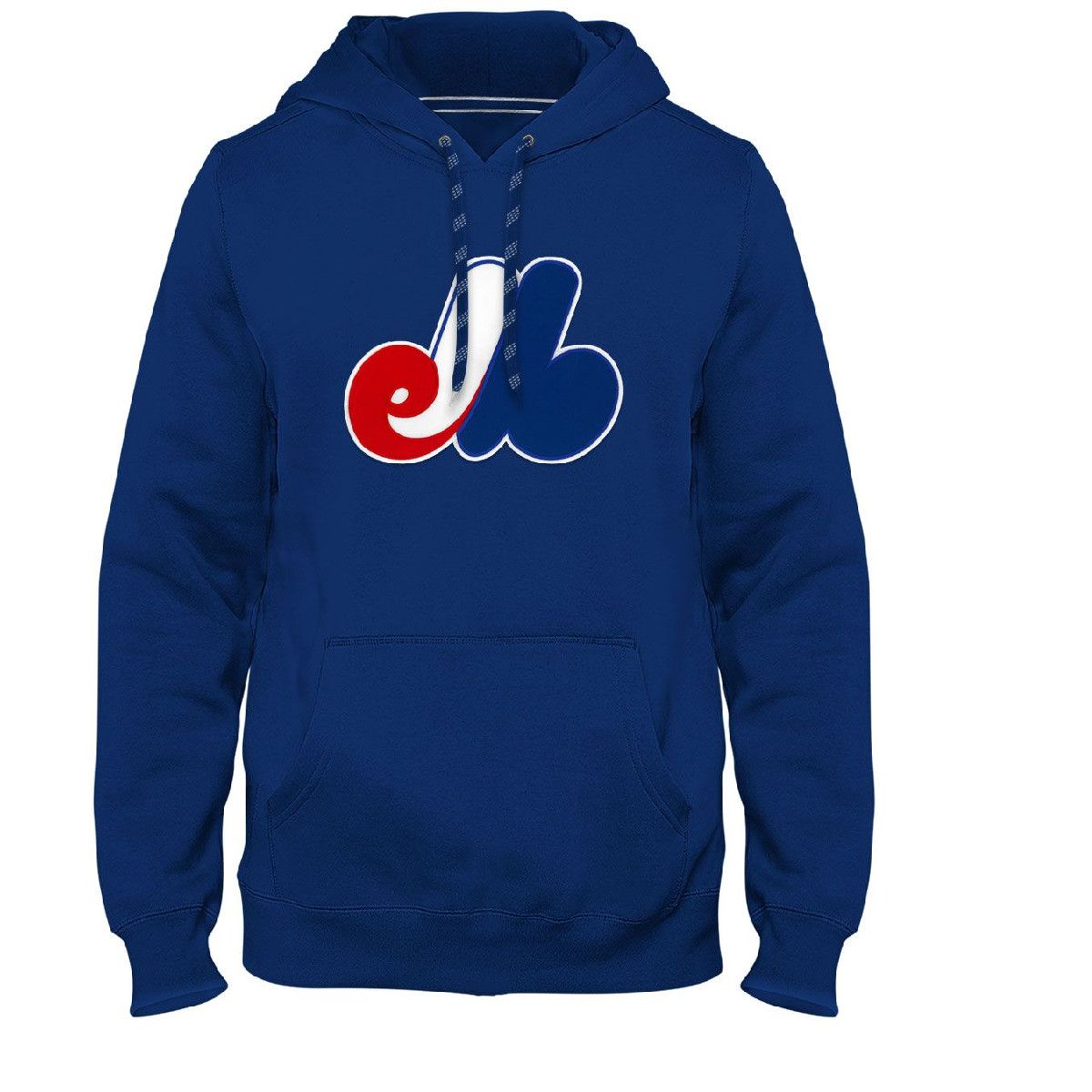 MONTREAL EXPOS MLB EXPRESS HOODIE ROYAL BLUE, Size: S