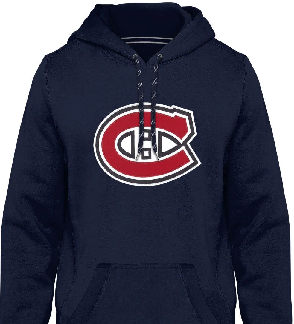 MONTREAL CANADIENS NHL EXPRESS HOODIE NAVY BLUE, Size: S
