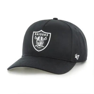 LAS VEGAS RAIDERS NFL CAP HITCH BLACK