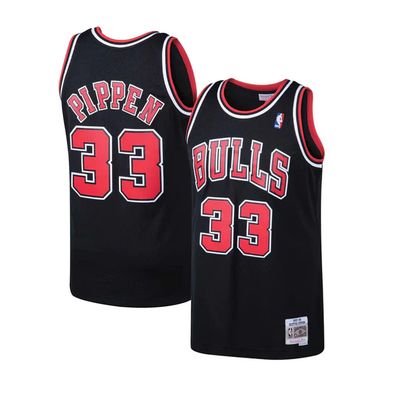 CHICAGO BULLS NBA JERSEY  SWINGMAN SCOTTIE PIPPEN  BLACK