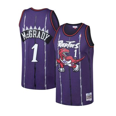 TORONTO RAPTORS NBA JERSEY SWINGMAN YOUTH MCGRADY #1 PURPLE