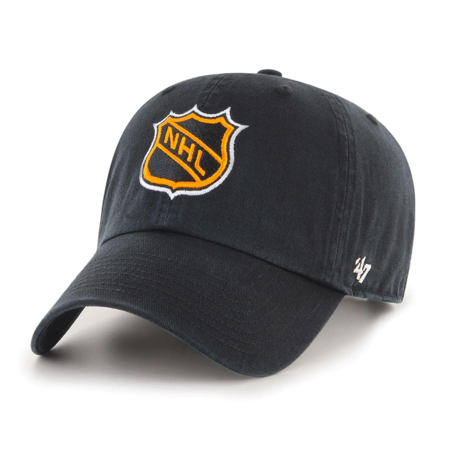 NHL LOGO 47 BRAND CLEAN UP BLACK