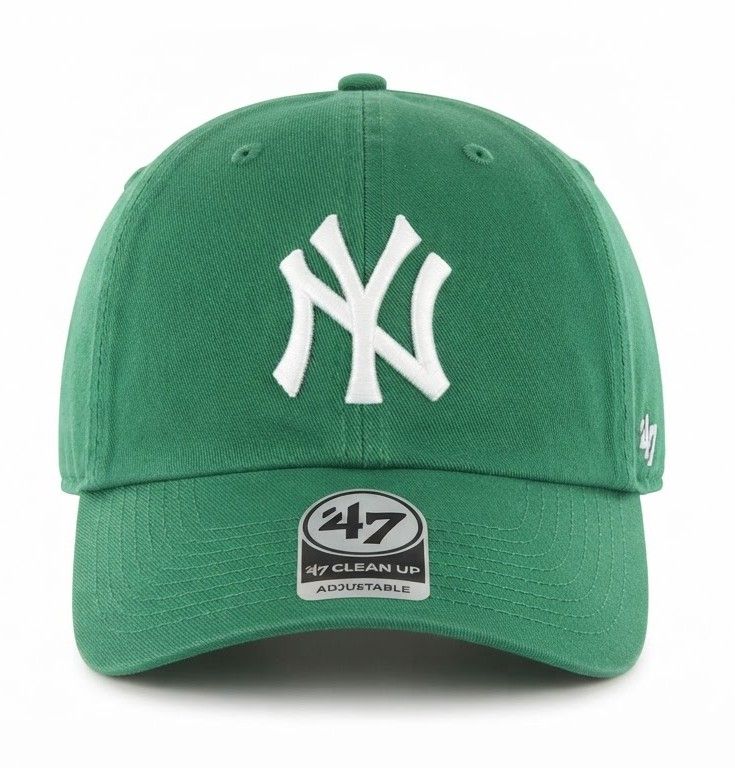 NEW YORK YANKEES MLB CAP GREEN CLEAN UP