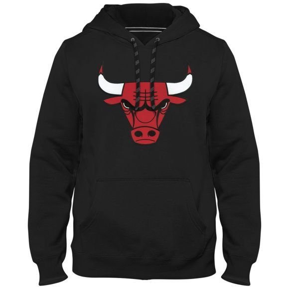 CHICAGO BULLS NBA EXPRESS HOODIE BLACK, Size: S