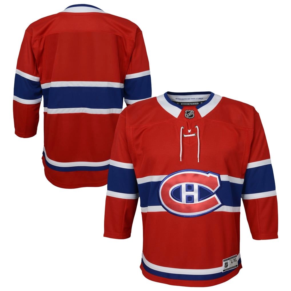 MONTREAL CANADIENS NHL JERSEY BREAKAWAY RED KIDS