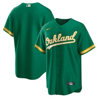 OAKLAND ATHLETICS MLB REPLICA GREEN JERSEY