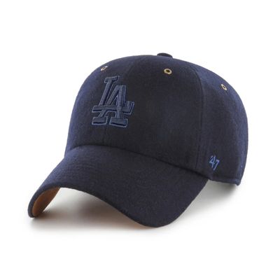 LOS ANGELES DODGERS  MLB CAP 47' CLEAN UP PEACOAT NAVY BLUE
