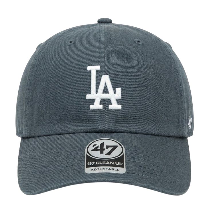 LOS ANGELES DODGERS MLB CAP CLEAN-UP FOUNDATION GREY