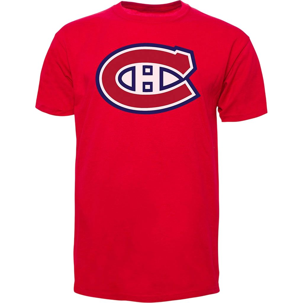 MONTREAL CANADIENS NHL TSHIRT TEAM LOGO RED