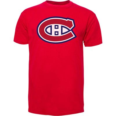 MONTREAL CANADIENS NHL TSHIRT TEAM LOGO RED