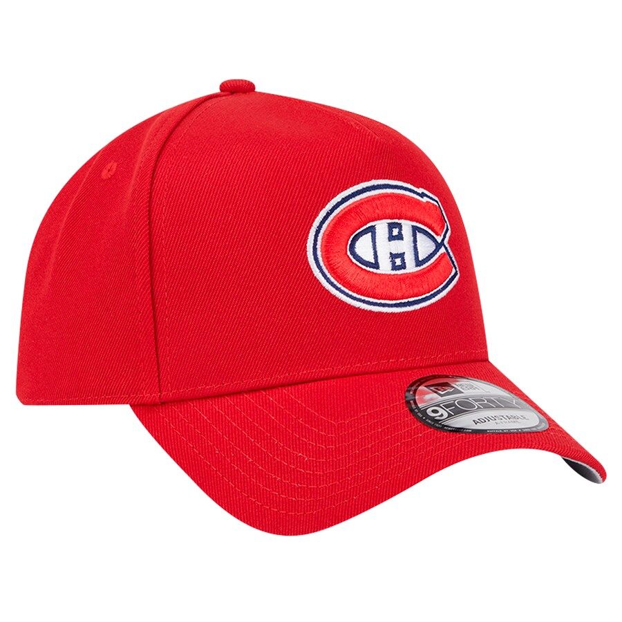 MONTREAL CANADIENS NHL CAP 9FORTY A FRAME PRIMARY LOGO RED, Size: OS