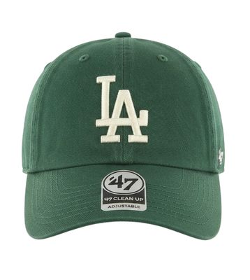 LOS ANGELES DODGERS MLB CAP CLEAN UP 47 DARK GREEN