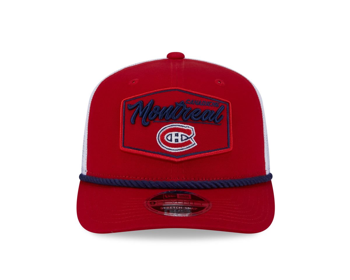 MONTREAL CANADIENS NHL CAP 9SEVENTY STRETCH SNAP ROPE RED, Size: OS
