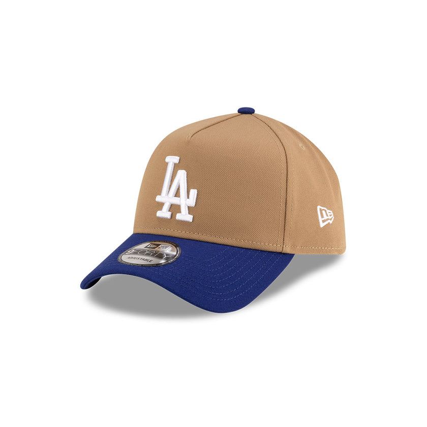 LOS ANGELES DODGERS MLB CAP 9FORTY A-FRAME BLUE/BROWN
