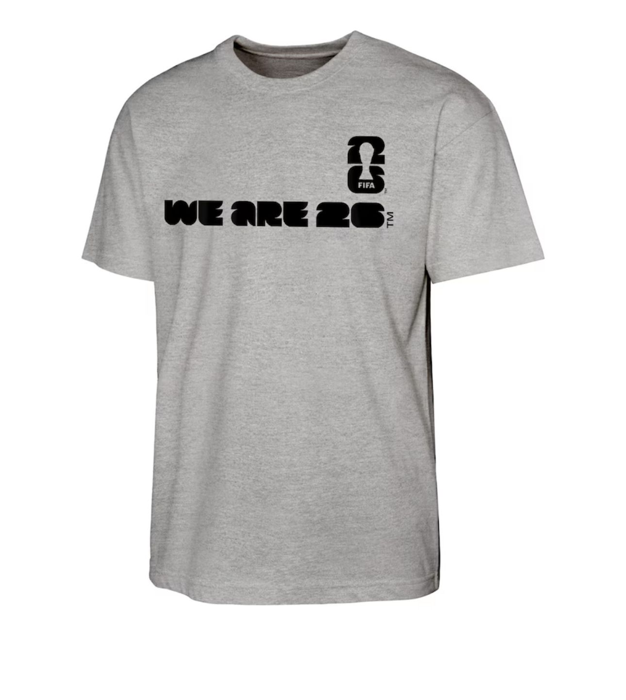 CANADA WORLD CUP 2026 SOCCER TSHIRT HOST COUNTRY GREY 