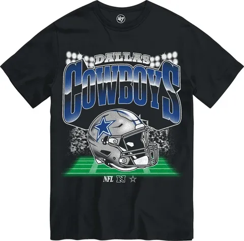 DALLAS COWBOYS NFL TSHIRT 47' BLINDSIDE BLACK