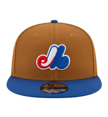 MONTREAL EXPOS MLB CAP 9FIFTY CHASE PEANUT-BLUE