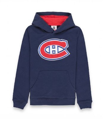 MONTREAL CANADIENS NHL HOODIE PRIME BLUE NAVY YOUTH