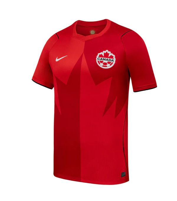 CANADA SOCCER JERSEY REPLICA HOME RED 26