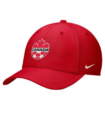 CANADA SOCCER RISE CAP RED