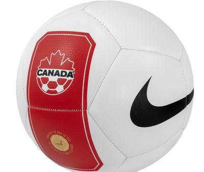 CANADA TEAM SOCCER BALLON NIKE WHITE