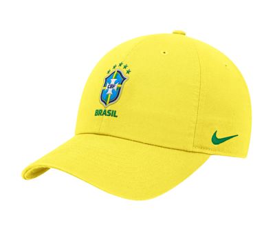 BRASIL SOCCER CAP GLOBAL FUTBOL 2026 CLUB YELLOW