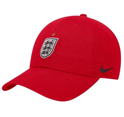 ENGLAND SOCCER CAP GLOBAL FUTBOL CLUB SU26 RED